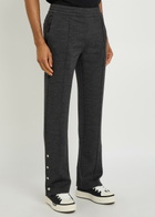 Givenchy Logo-appliquéd Straight-leg Track Pants Grey