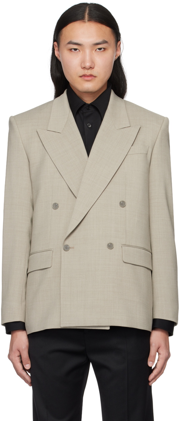 Filippa K Gray Boxy Blazer Filippa K