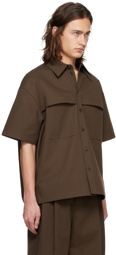 LE17SEPTEMBRE Brown Layered Shirt