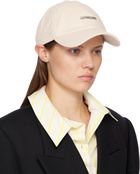 JACQUEMUS Off-White La Croisière 'The Gadjo' Cap