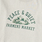 Museum of Peace and Quiet Men's Farmers Market Crew Sweatshirt in Heather