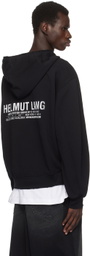 Helmut Lang Black 'New York' Hoodie