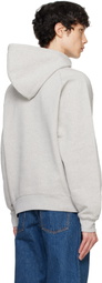 Bally Gray Organic Cotton Hoodie