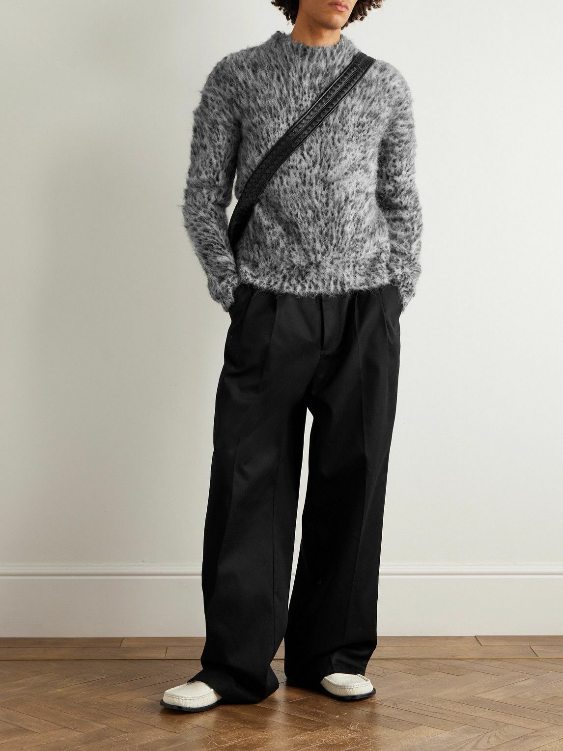 Marni - Alpaca-Blend Sweater - Gray
