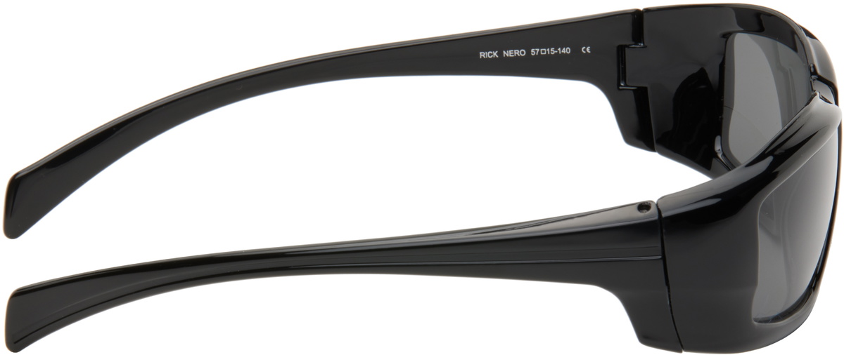 Rick Owens Black Temple Rick Sunglasses
