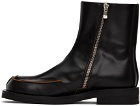 Andersson Bell Black Dayne Zip-Up Boots