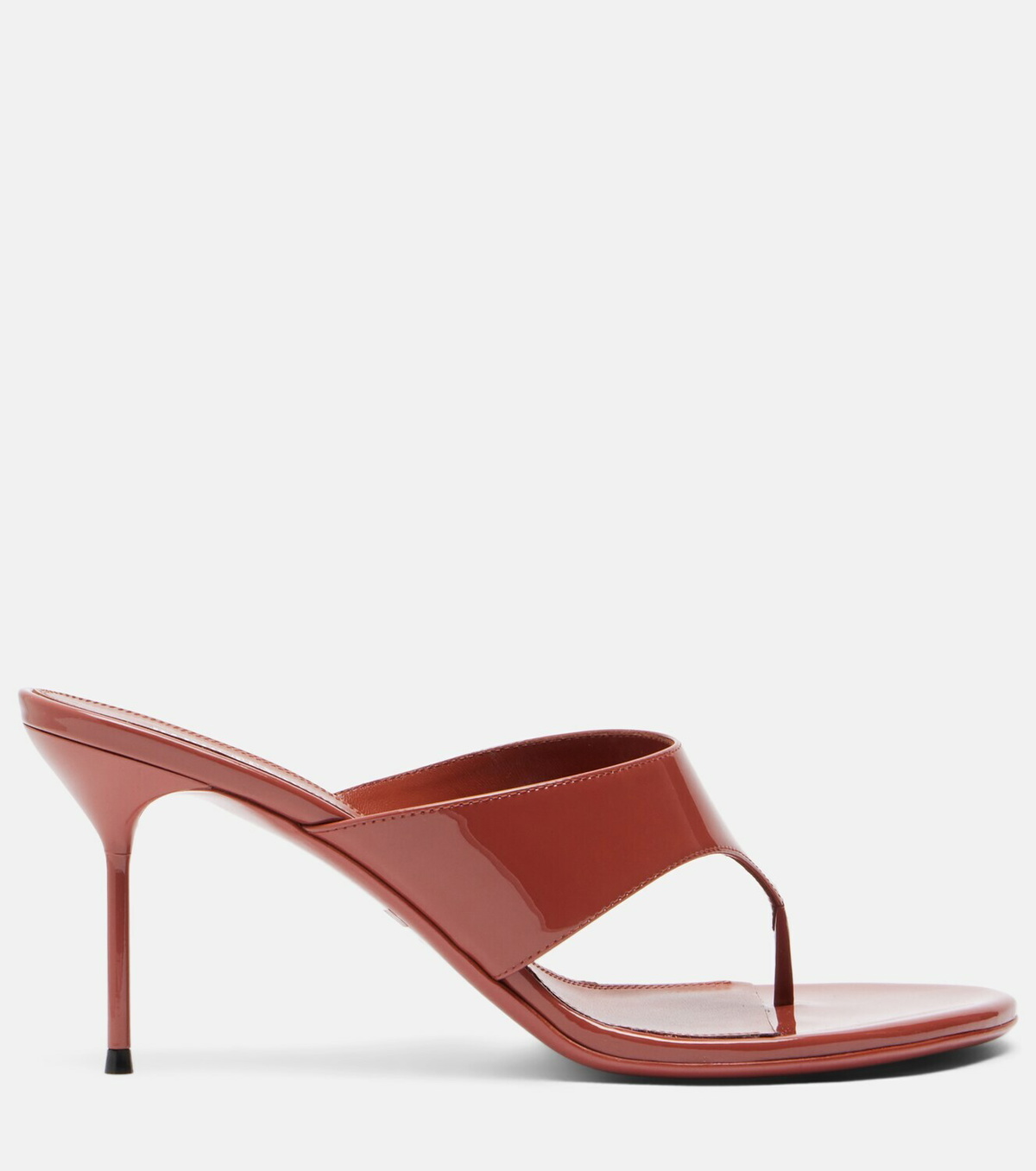 Paris Texas Lidia patent leather thong sandals