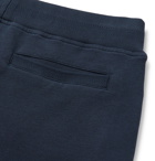 ORLEBAR BROWN - Afador Double-Faced Cotton-Blend Piqué Drawstring Shorts - Blue