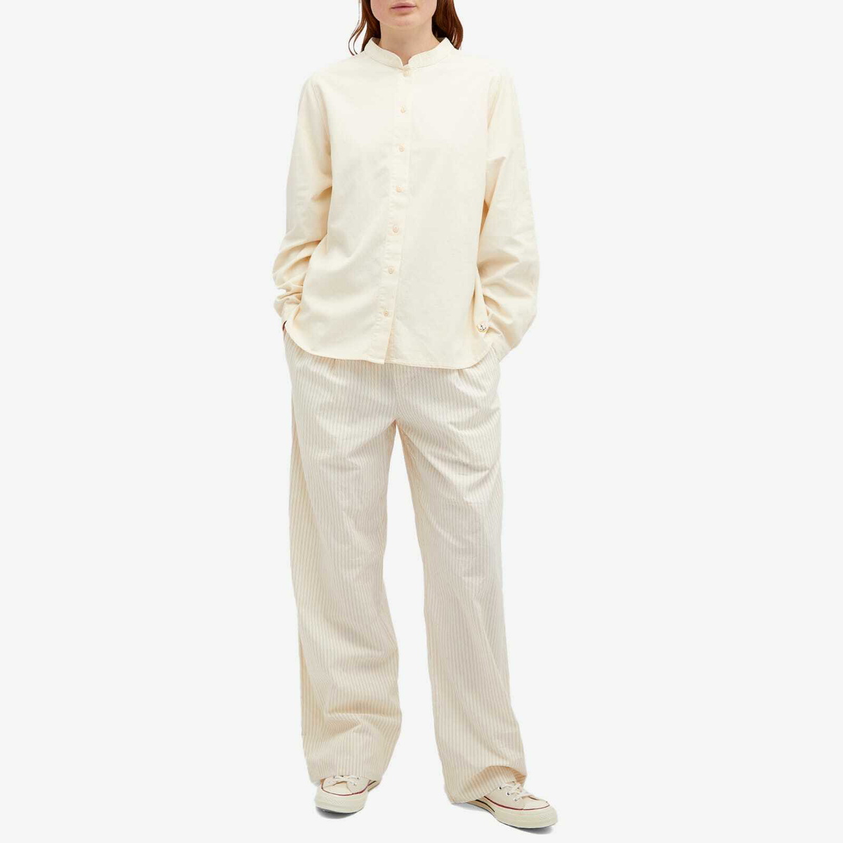 Armor-Lux Women's ML Heritage Shirt in Natural