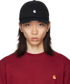 Carhartt Work In Progress Black Madison Logo Cap
