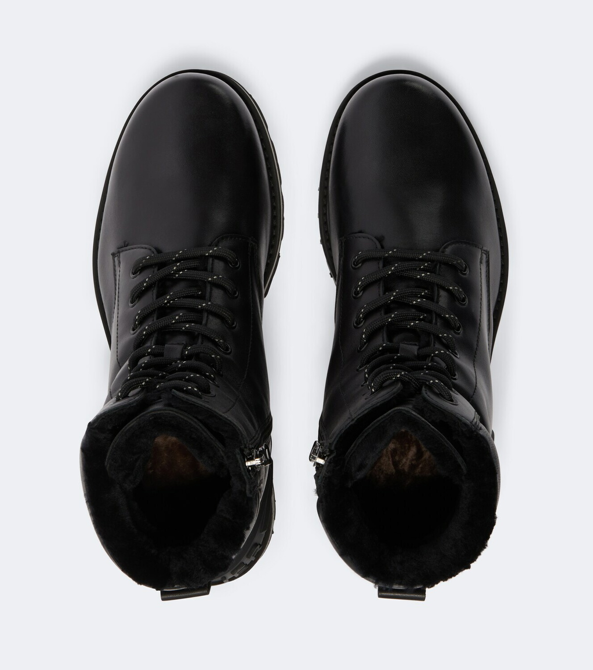 Bogner Courchevel leather lace-up boots