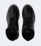 Bogner Courchevel leather lace-up boots