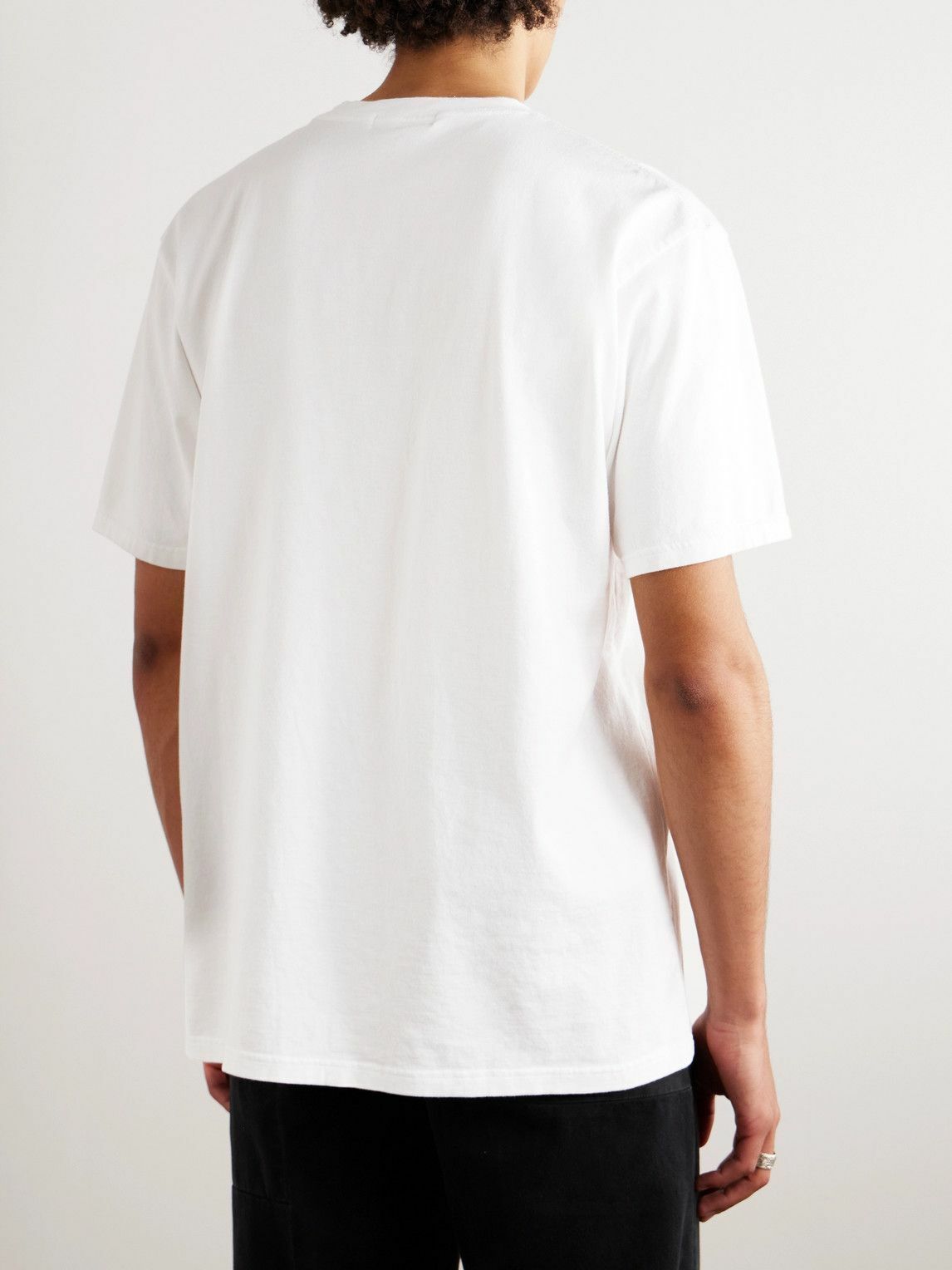 UNDERCOVER - Printed Cotton-Jersey T-Shirt - White Undercover