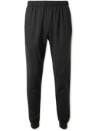 NIKE TRAINING - Tapered Mélange Dri-FIT Stretch-Jersey Yoga Sweatpants - Black