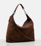 Balenciaga Le City Medium suede tote bag