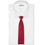 Brioni - 8cm Herringbone Silk Tie - Men - Red