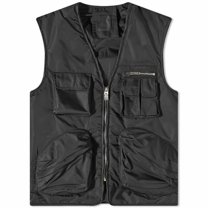 Photo: Givenchy Men's Multipocket Vest in Black