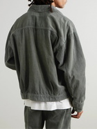 Neighborhood - Savage Cotton-Corduroy Trucker Jacket - Gray