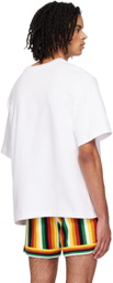 Casablanca White 'Casa Sport' 3D T-Shirt