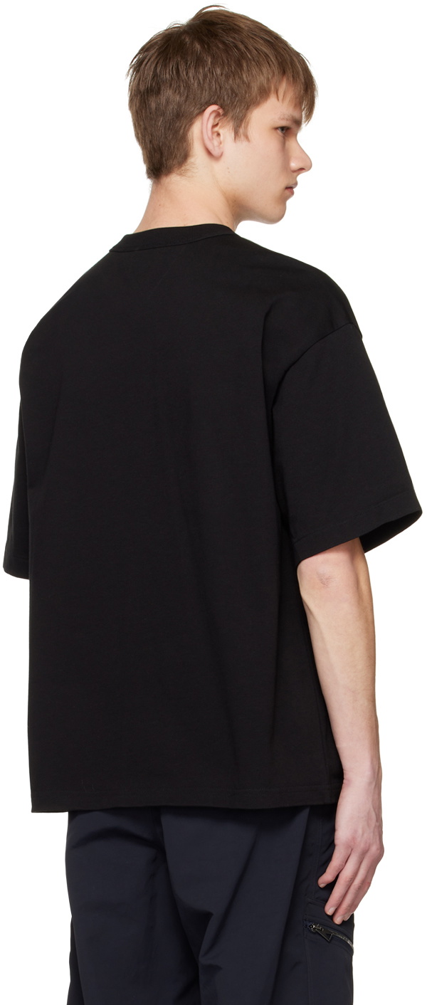 【BOTTEGA VENETA】BIG Sale ★Relaxed-fit Tシャツ Bottega Veneta Black Relaxed-Fit T-Shirt Bottega Veneta