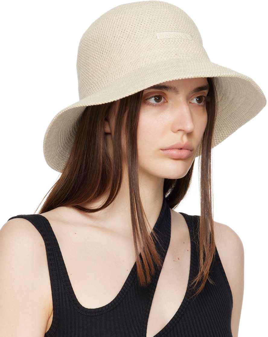 Holzweiler Gray Embroidered Bucket Hat