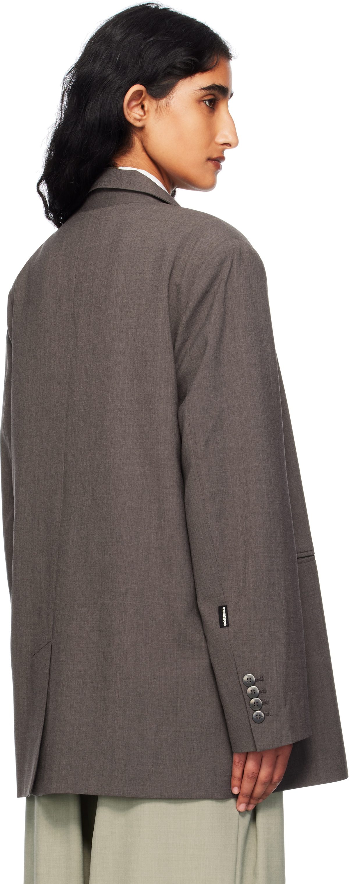 Cordera Brown Tailored Blazer CORDERA