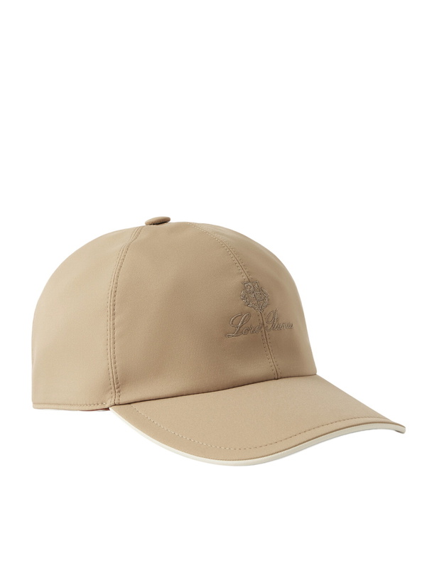 Photo: Loro Piana - Logo-Embroidered Storm System® Shell Baseball Cap - Neutrals
