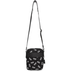 Moschino Black Logo Print Bag