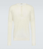 Auralee Wool and silk Henley shirt