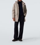 Zegna Technical wool down jacket