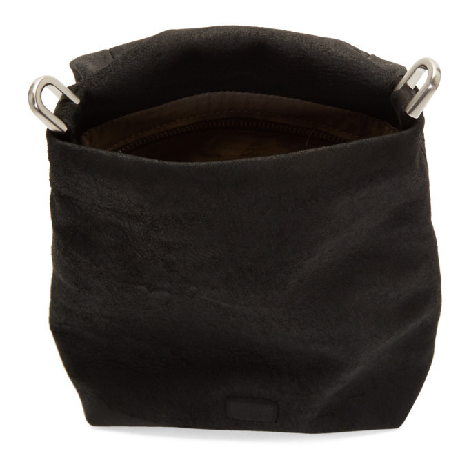 Rick Owens Black Small Flap Adri Bag Rick Owens