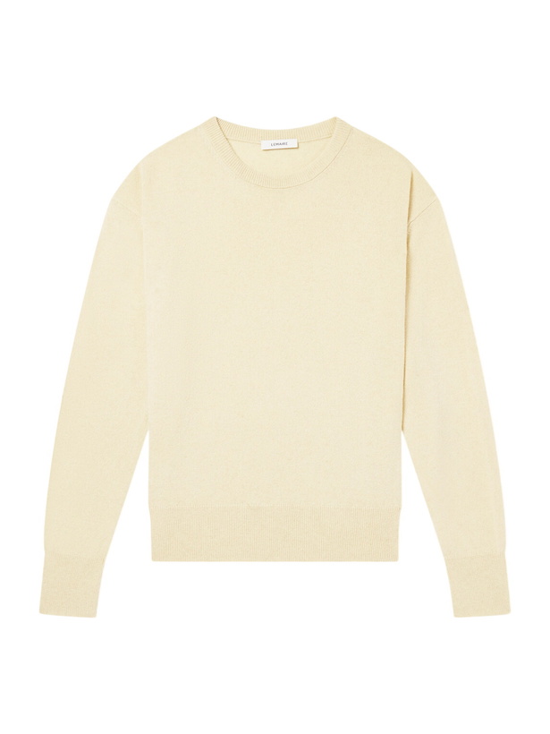 Photo: LEMAIRE - Cashmere and Wool-Blend Sweater - Yellow