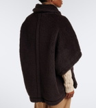 Max Mara Alpaca, wool, and silk cape