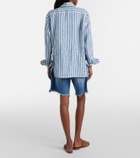 Agolde Indra denim Bermuda shorts