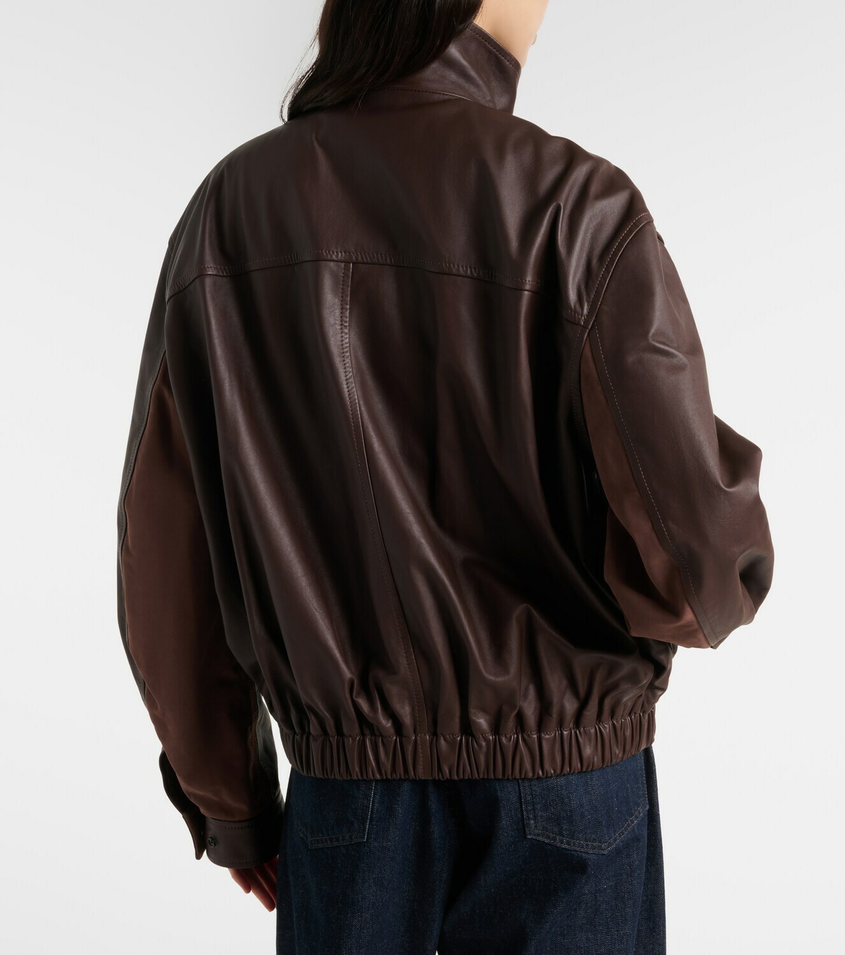 Lemaire Leather blouson jacket