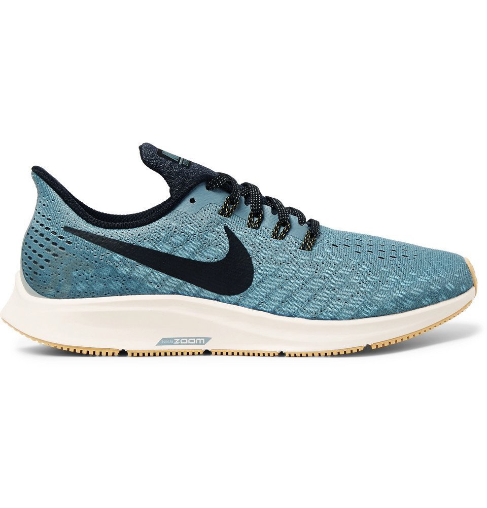 Nike Running - Air Zoom 35 Mesh Running Sneakers - Men Light blue Nike Running