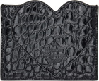 Vivienne Westwood Black Heart Card Holder