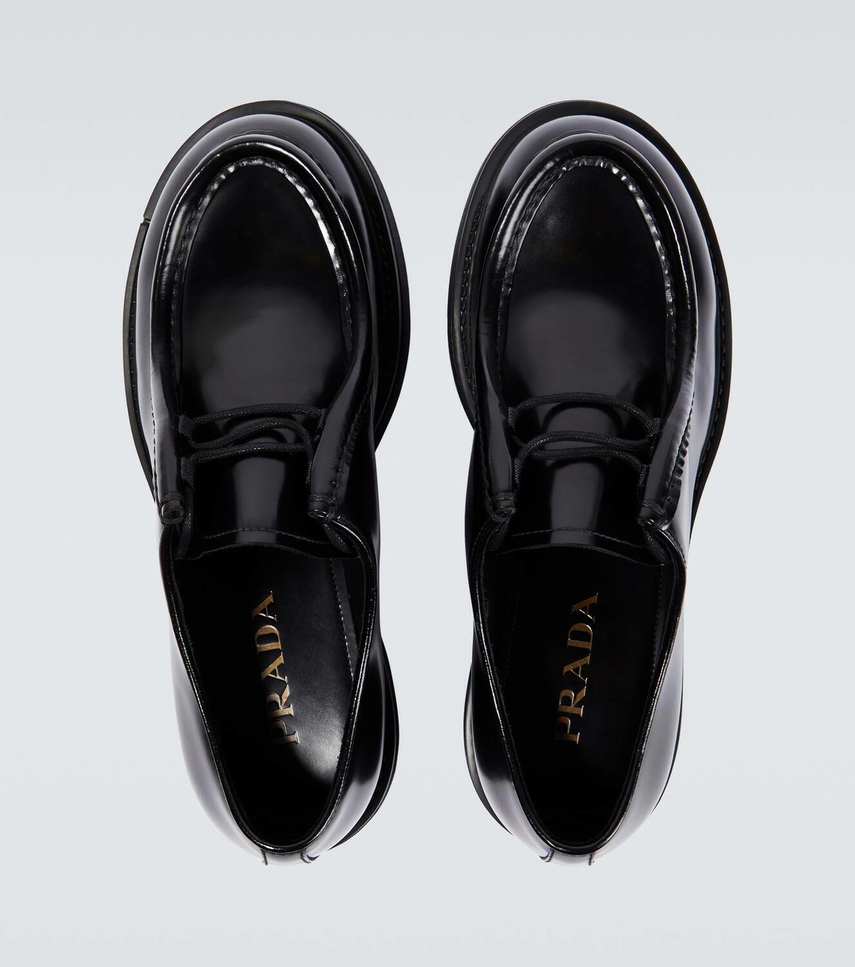 Prada Diapason leather loafers Prada display picture 1