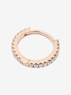 MARIA TASH 18K Rose Gold Eternity Diamond Hoop Earring