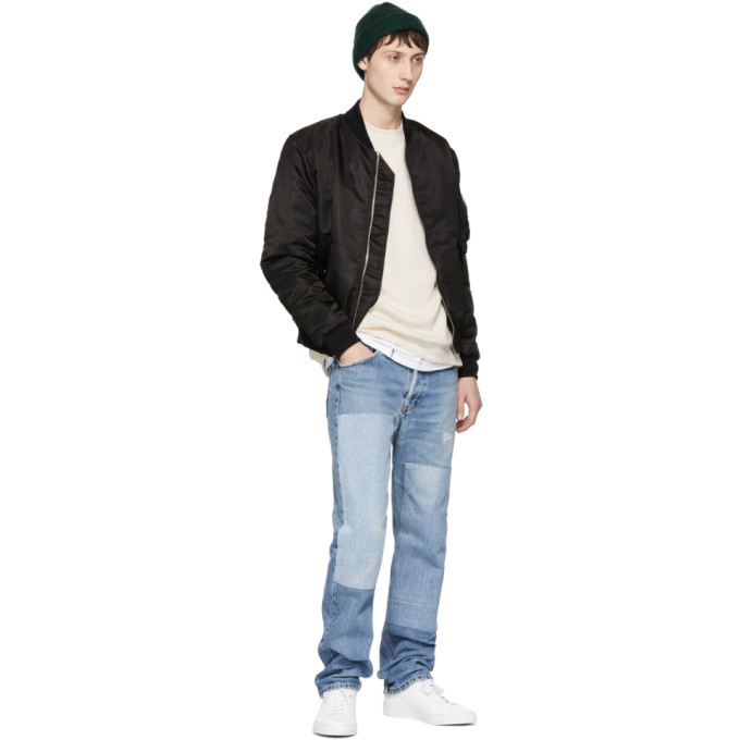 John Elliott Black Bogota II Bomber Jacket John Elliott