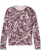 Abc. 123. - Logo-Appliquéd Jacquard-Knit Cotton Sweater - Pink