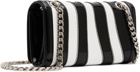 Dolce & Gabbana Black & White 3.5 Phone Shoulder Bag