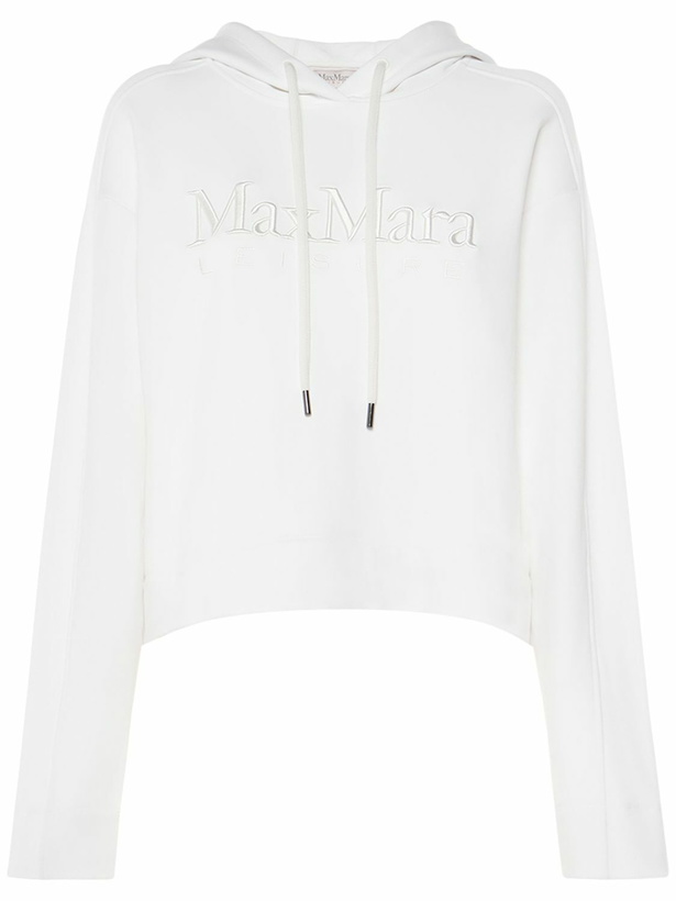 Photo: MAX MARA - Stadio Jersey Hooded Sweatshirt