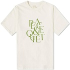 Museum of Peace and Quiet Serif T-Shirt in Bone