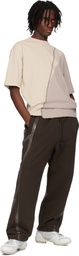 A-COLD-WALL* Off-White Spliced T-shirt