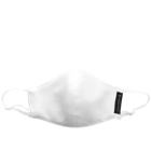 Master-Piece Men's Mask with Pouch in White
