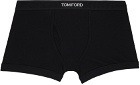 TOM FORD Two-Pack Gray & Black Boxers