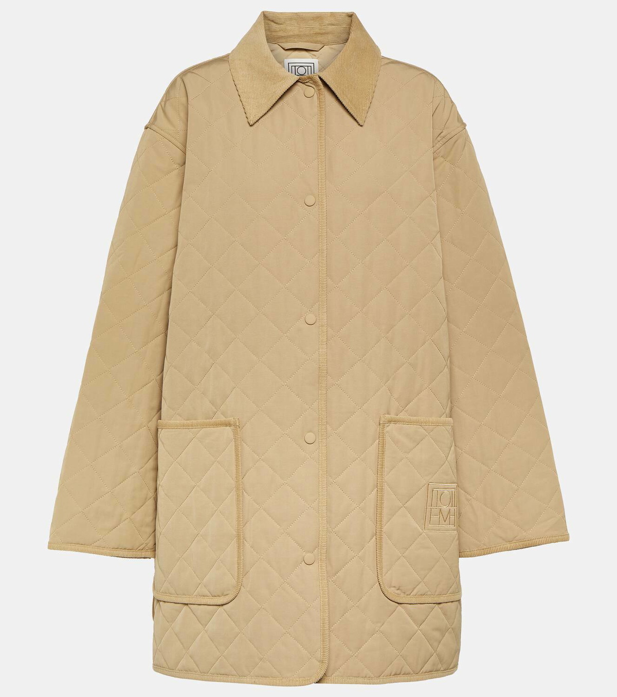 Toteme Oversized quilted jacket Toteme