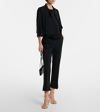 Dorothee Schumacher Emotional Essence cropped jersey slim pants