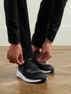ON - Cloudrift Rubber-Trimmed Mesh Running Sneakers - Black